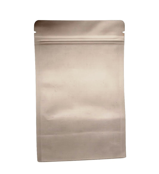 Standing Kraft Pouch with zipper 8x5 inch