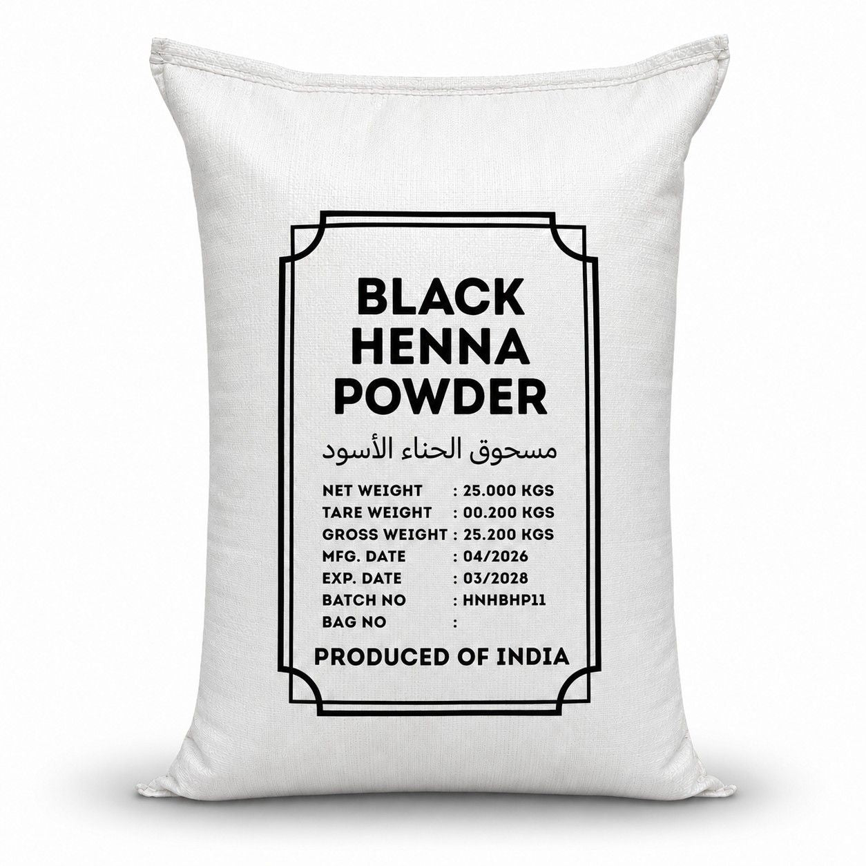 Black Henna Powder for hair